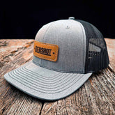 BenShot Snapback Leather Patch Hat