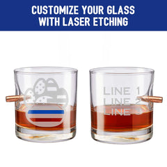 K-9 Pawlice Whiskey Glass