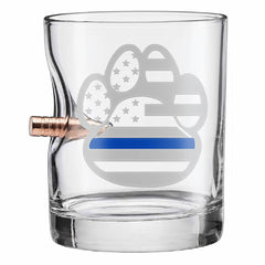K-9 Pawlice Whiskey Glass