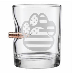K-9 Pawlice Whiskey Glass