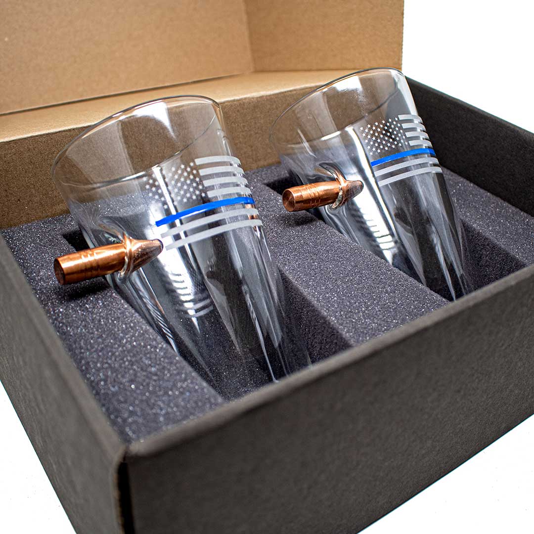 Thin Blue Line Glasses