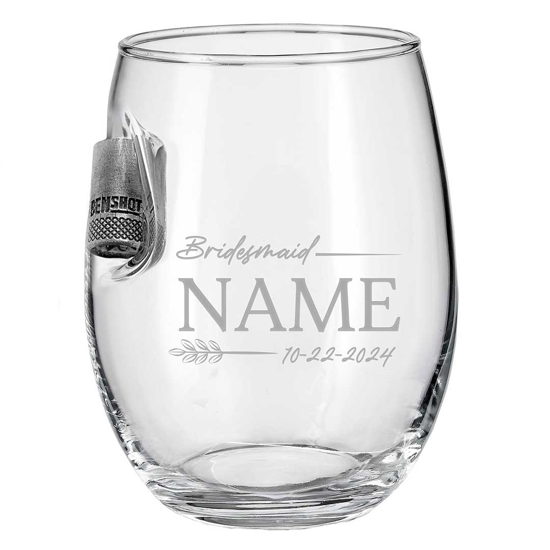 Bridesmaid Wine Glasses