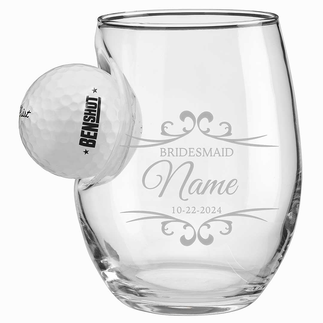 Bridesmaid Wine Glasses
