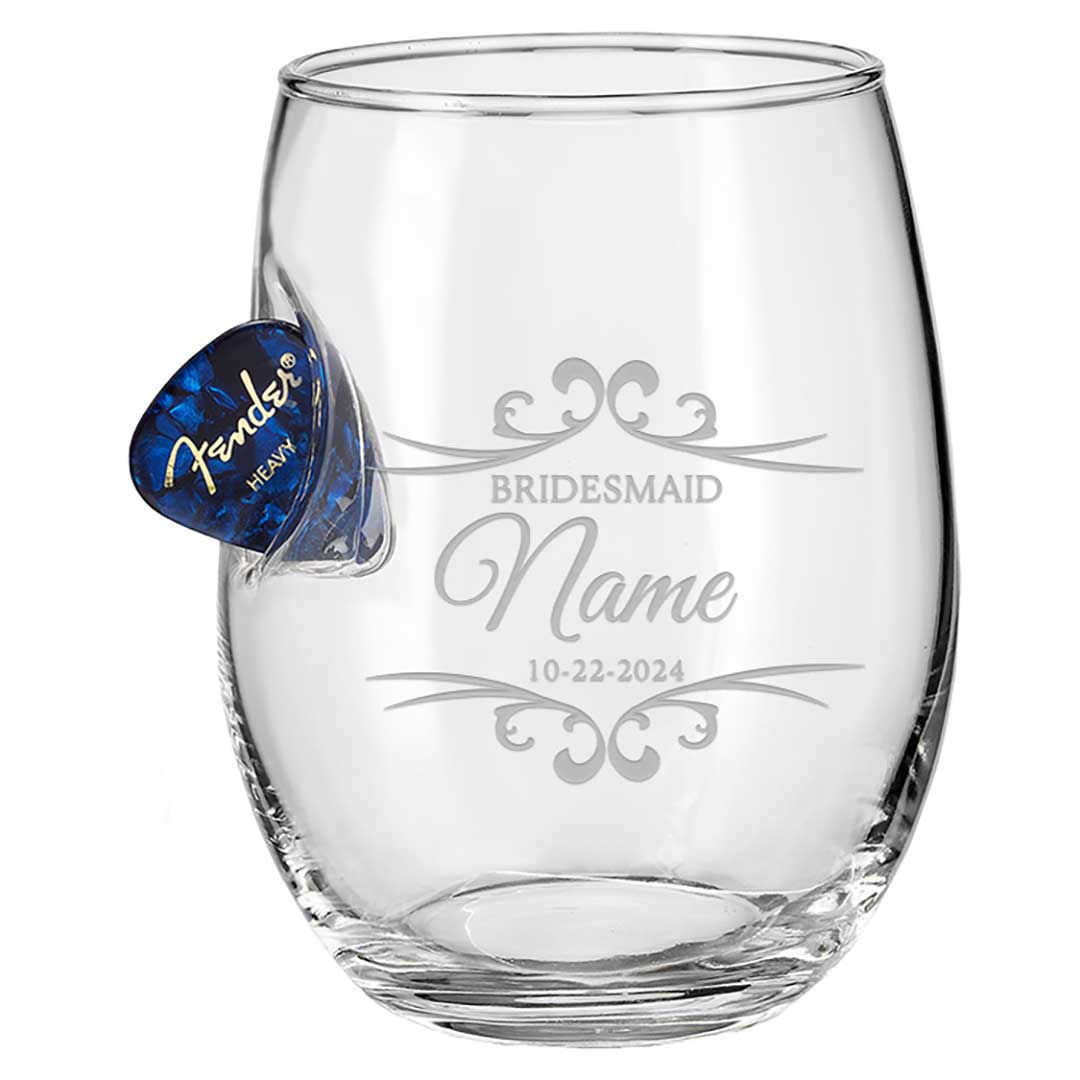 Bridesmaid Wine Glasses