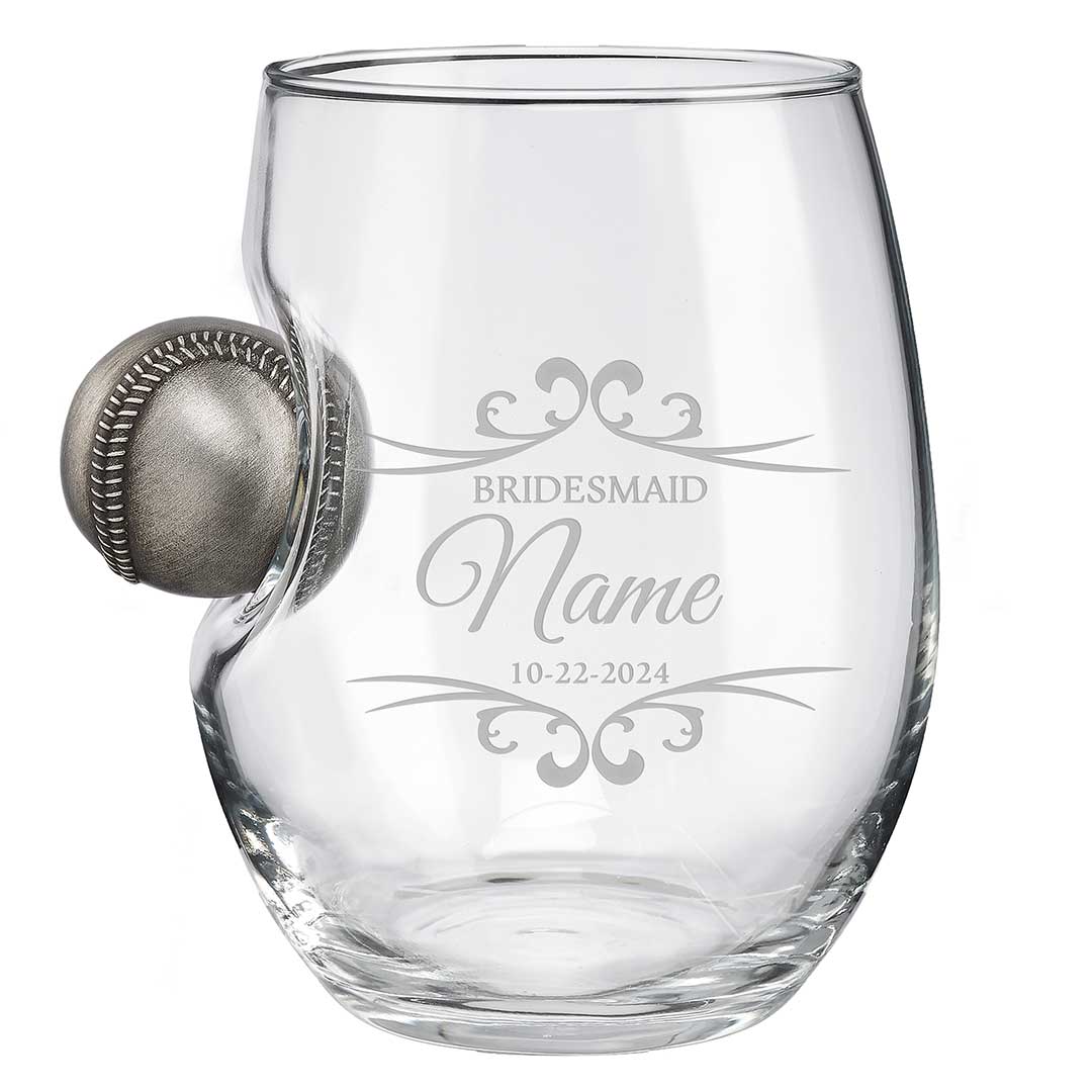 Bridesmaid Wine Glasses