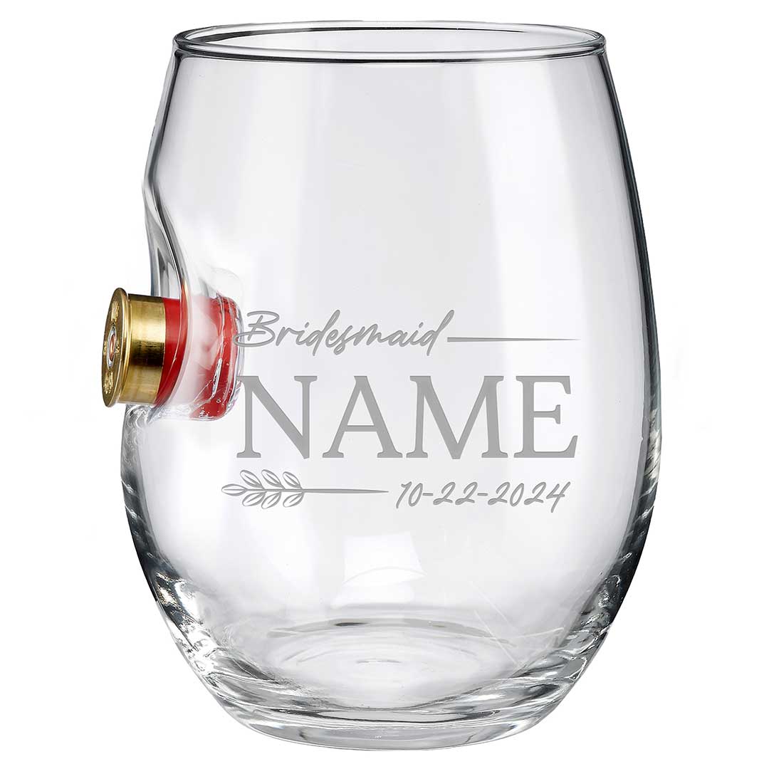 Bridesmaid Wine Glasses