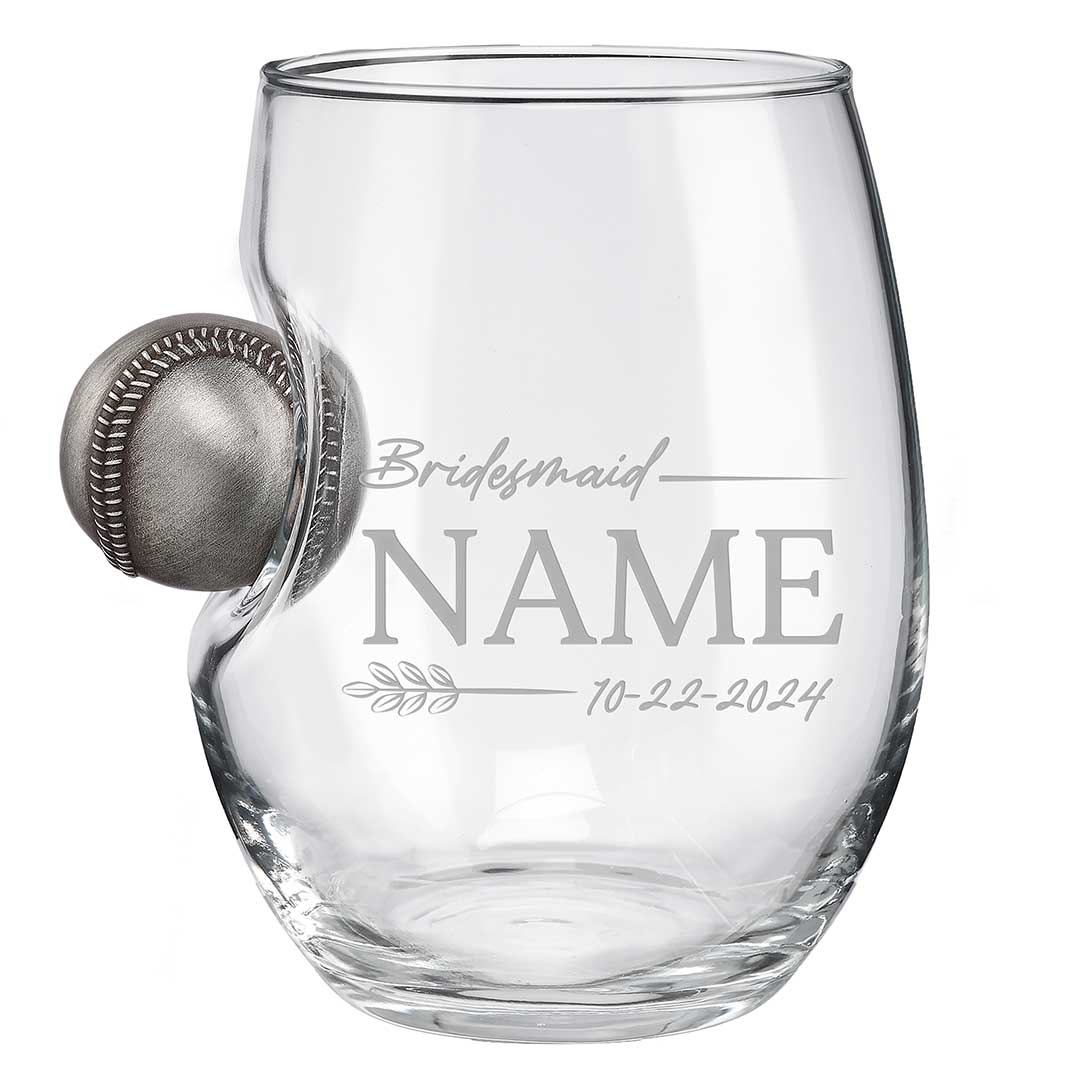 Bridesmaid Wine Glasses