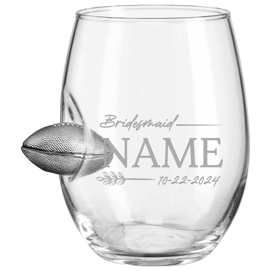 Bridesmaid Wine Glasses