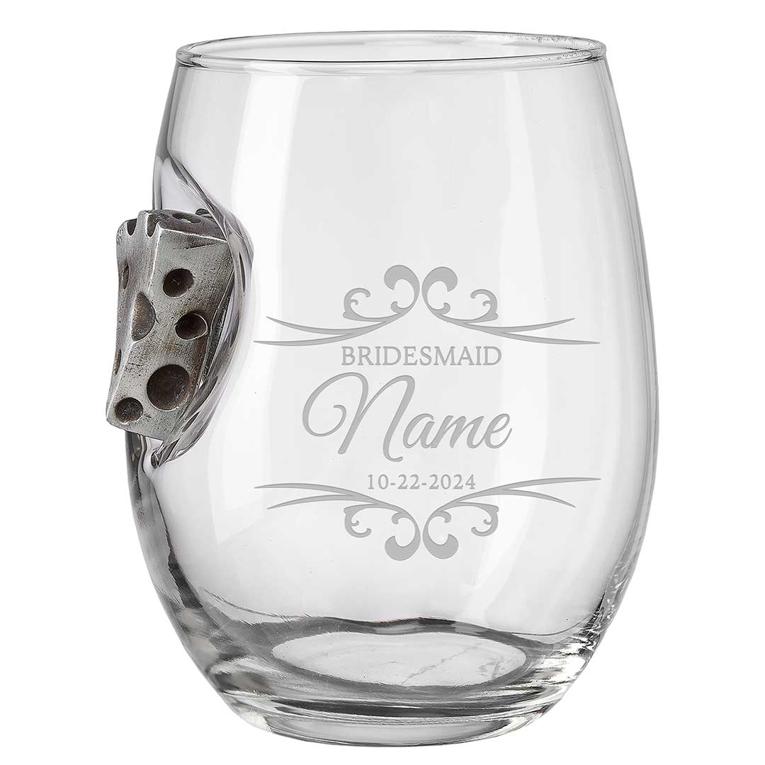 Bridesmaid Wine Glasses