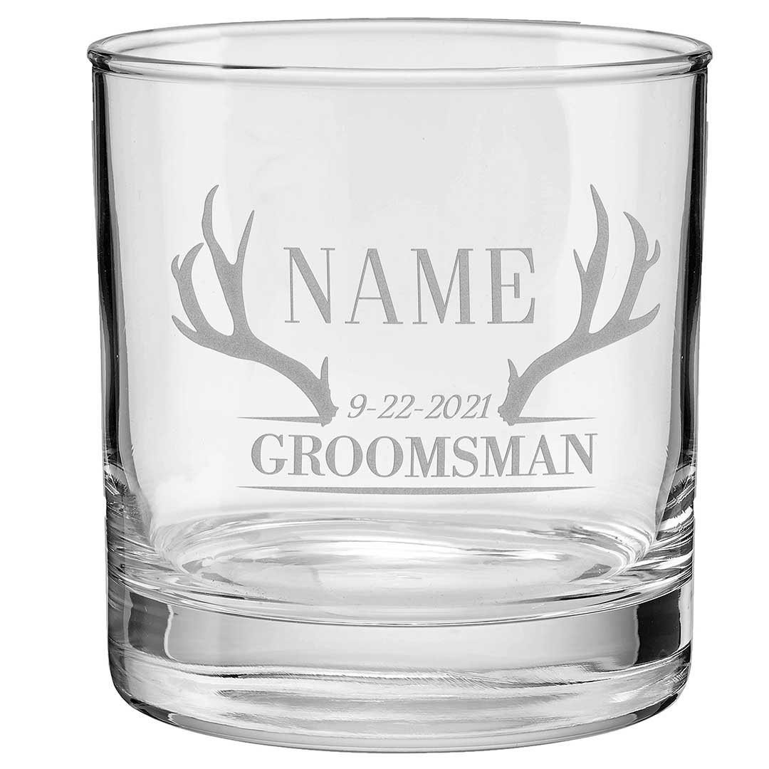 Groomsmen Whiskey Glasses