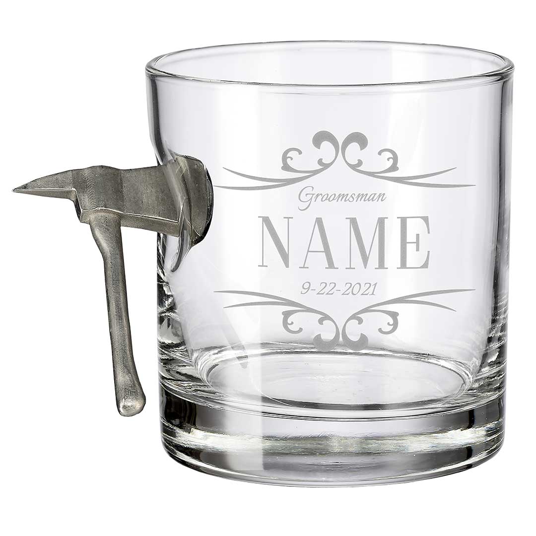 Groomsmen Whiskey Glasses