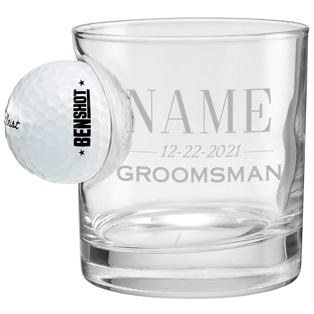 Groomsmen Whiskey Glasses