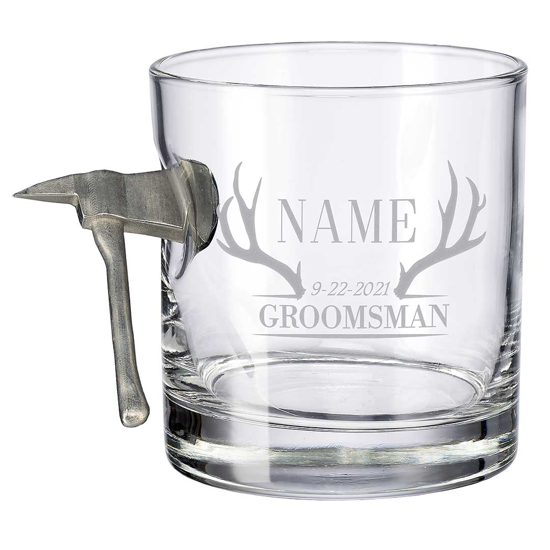 Groomsmen Whiskey Glasses