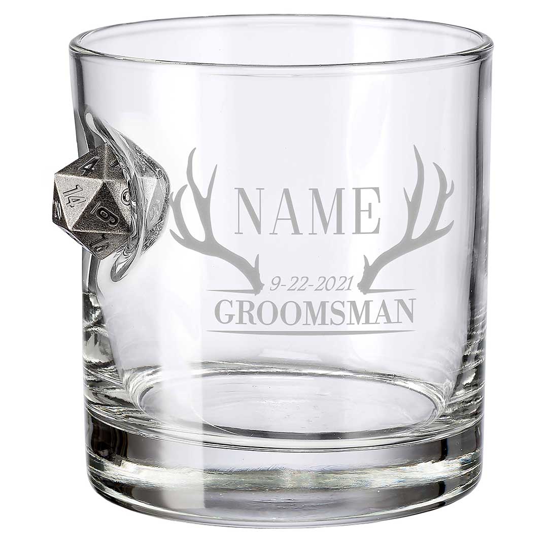 Groomsmen Whiskey Glasses