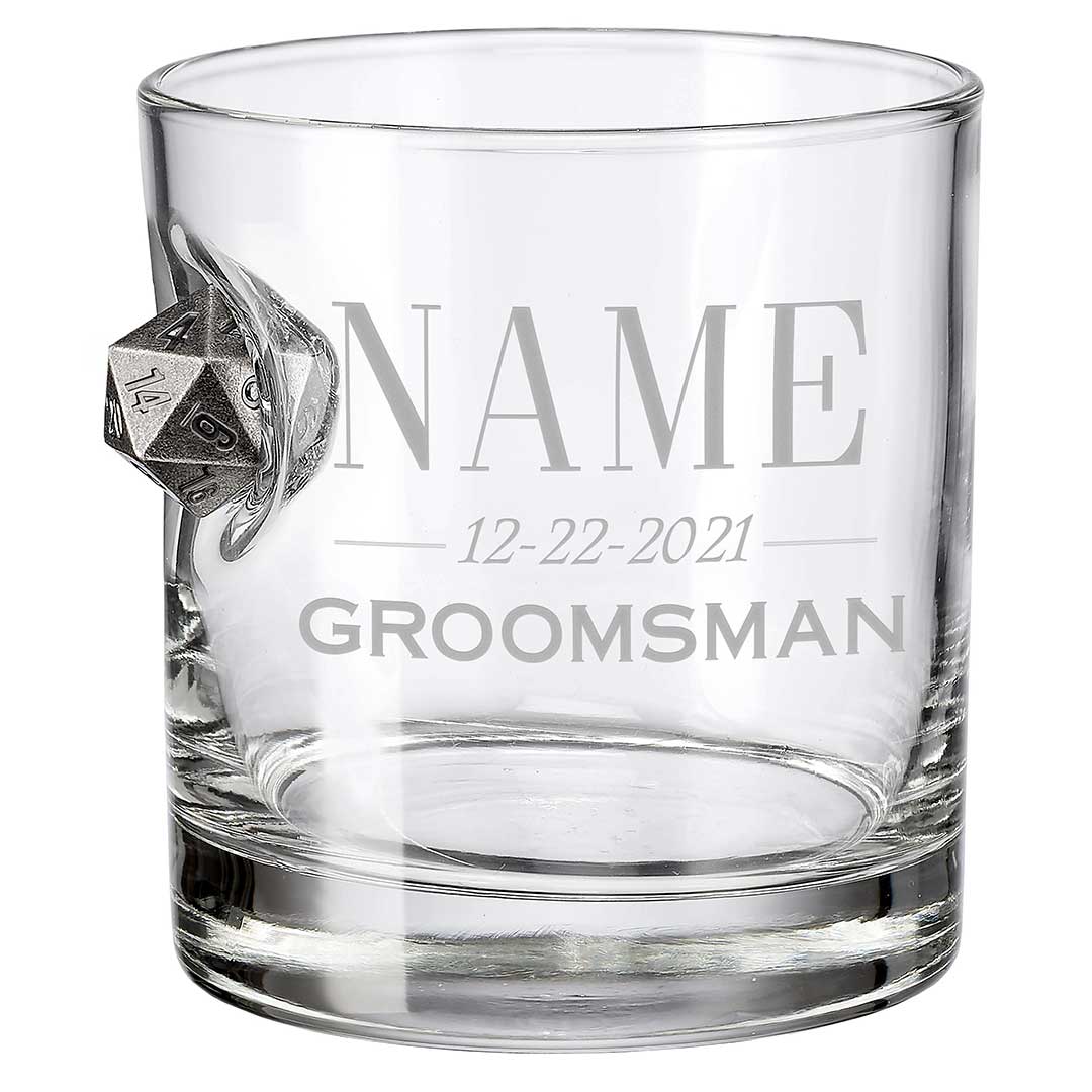 Groomsmen Whiskey Glasses