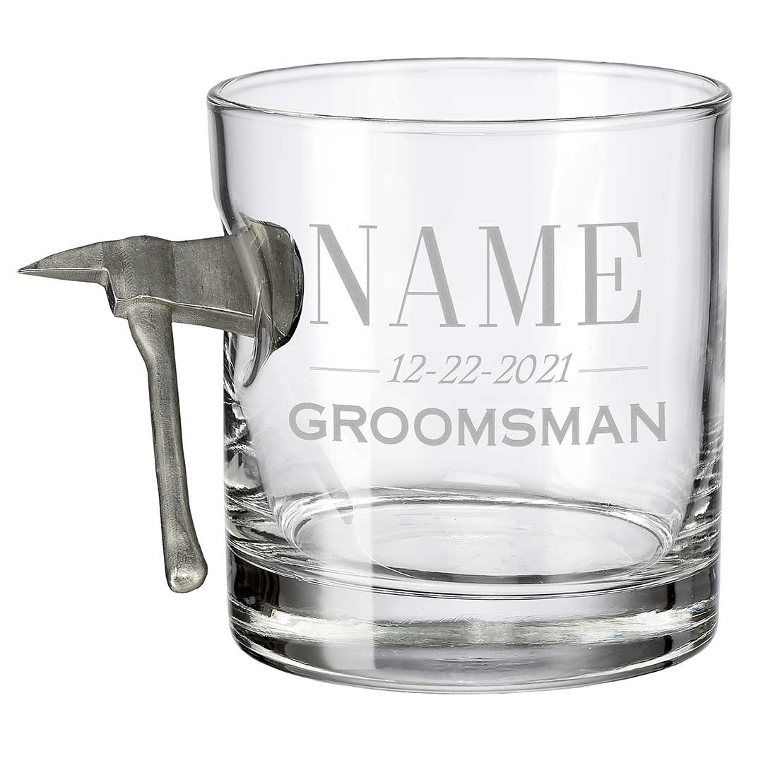 Groomsmen Whiskey Glasses