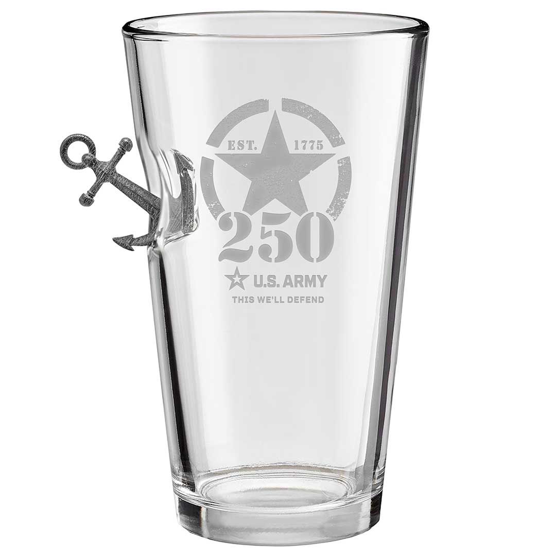 Military 250th Anniversary Glasses