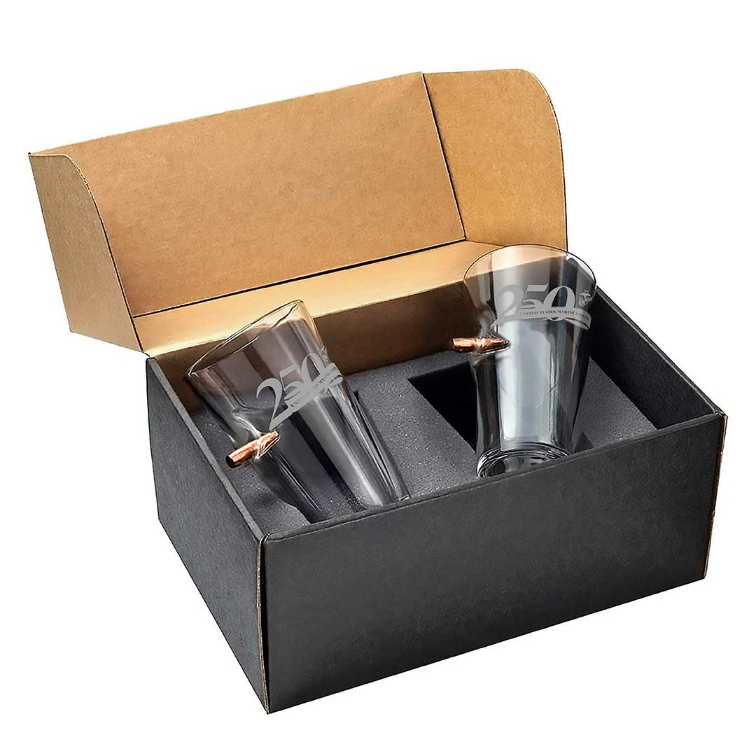 Military 250th Anniversary Glasses