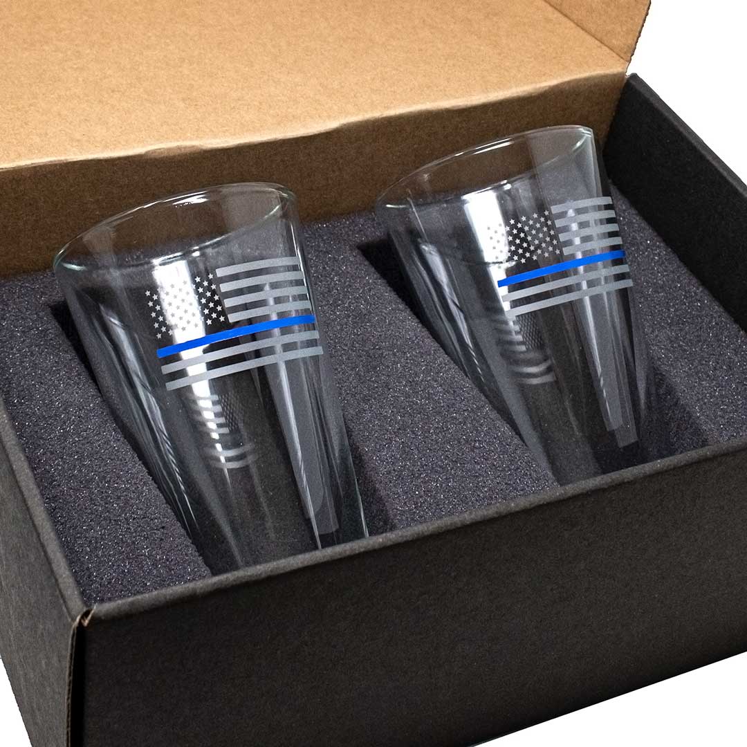 Thin Blue Line Glasses