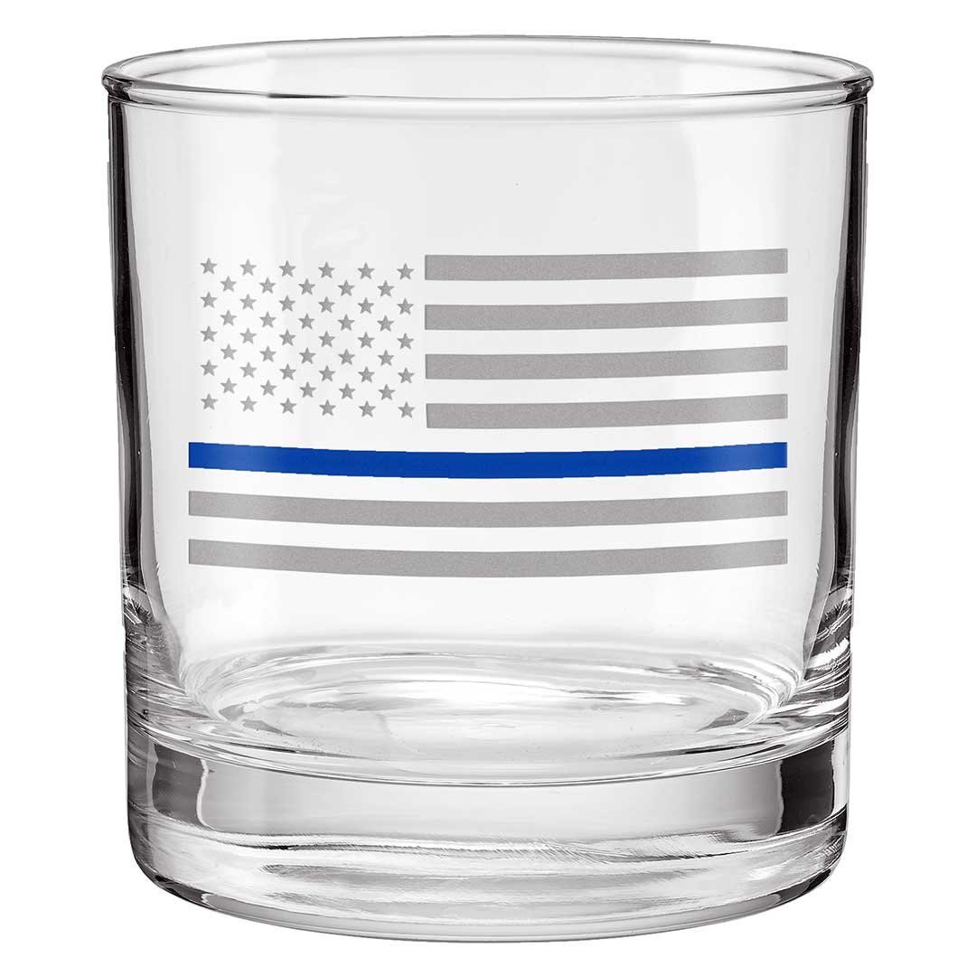 Thin Blue Line Glasses