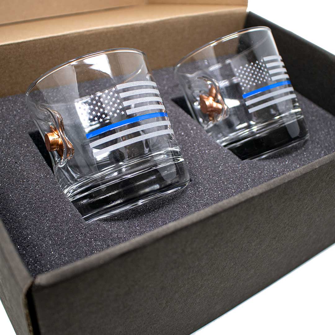 Thin Blue Line Glasses