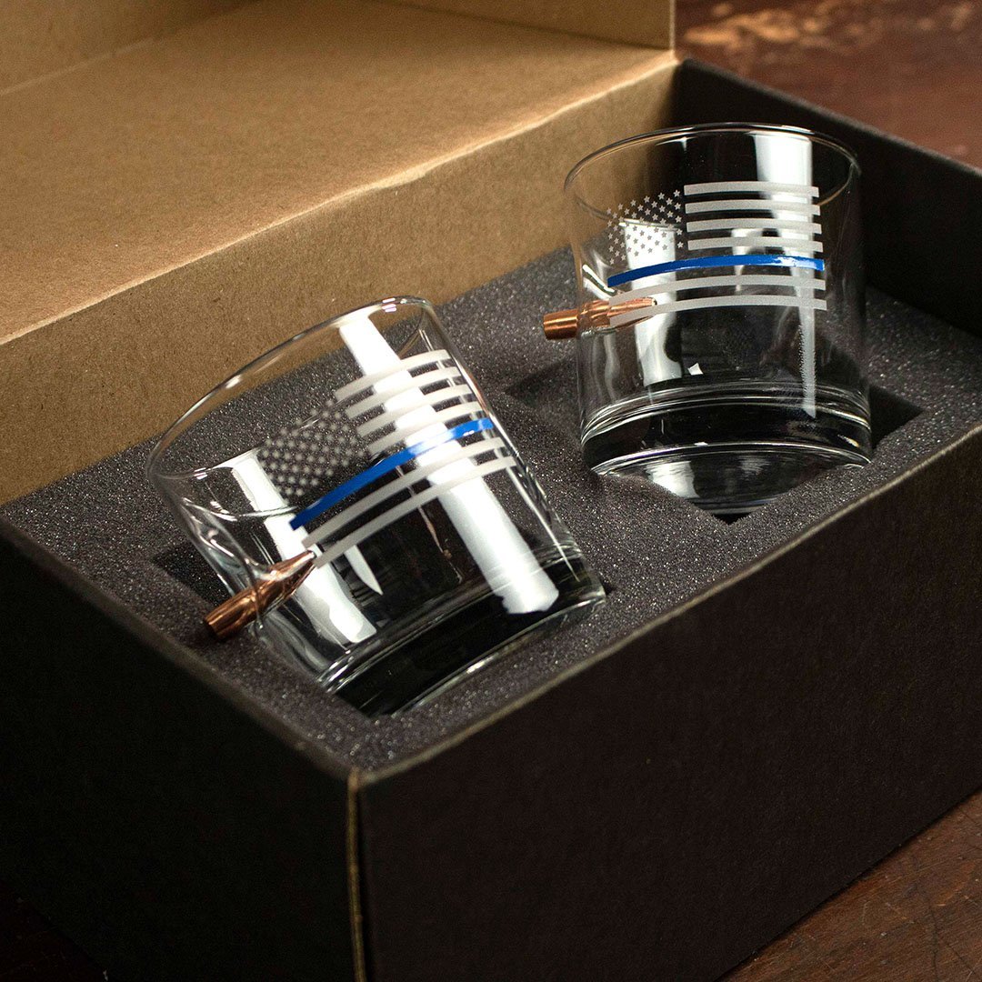 Thin Blue Line Glasses