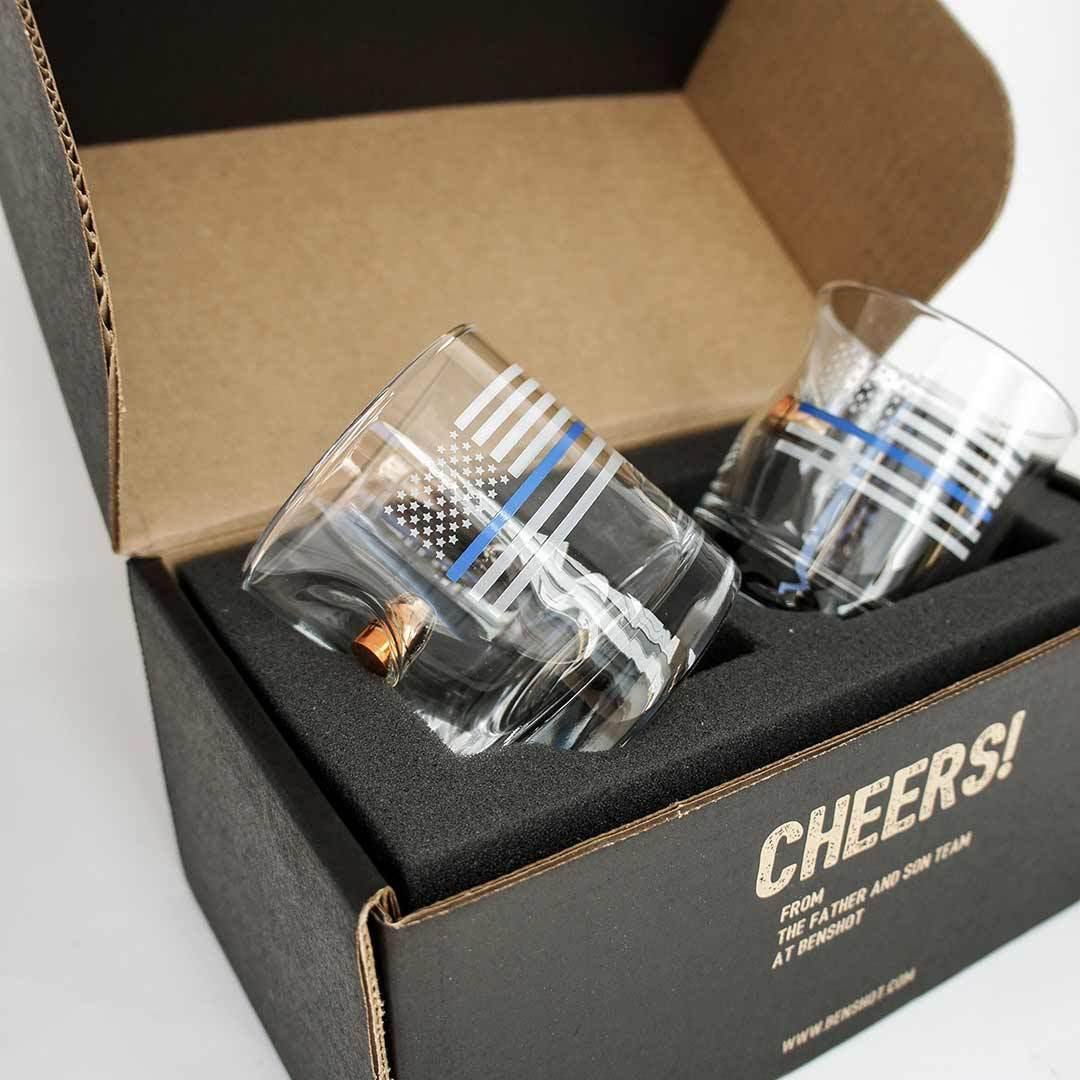 Thin Blue Line Glasses