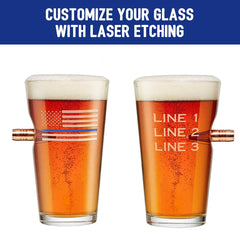 Thin Blue Line Glasses